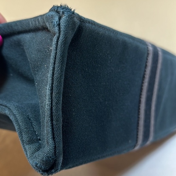 Auth Large Hermes Canvas Tote Bag - Picture 11 of 15